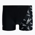 Мъжки боксерки за плуване Speedo Allover V-Cut Aquqshort black 68-09734F392