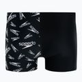 Мъжки боксерки за плуване Speedo Allover V-Cut Aquqshort black 68-09734F392 2