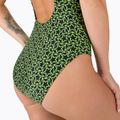 Speedo Boomstar Allover Muscleback дамски едноцветен бански костюм черен/жълт 68-12299A599 5