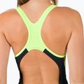Speedo Fit Laneback дамски бански костюм черно и жълто 68-11389F344 6