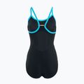 Дамски бански костюм от една част Speedo Dive Thinstrap Muscleback black / volcanic orange 2