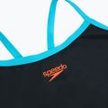 Дамски бански костюм от една част Speedo Dive Thinstrap Muscleback black / volcanic orange 3