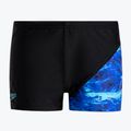 Speedo Digital Allover X Panel Aquashort детски боксерки за плуване черни 68-12866G021