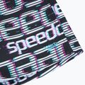 Детски шорти за плуване Speedo 13" Printed 13" logo black / white / diva 3