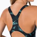 Бански костюм за жени Speedo Boom Logo Allover Medalist F888 black/blue 12199F888 4