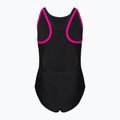 Speedo Boom Logo Splice Muscleback B344 Детски едноцветен бански костюм Black 12859B344 2