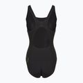 Дамски цял бански костюм Speedo Panel Muscleback black/green 2