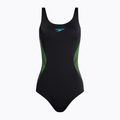 Speedo Placement Muscleback дамски бански от една част черен 68-08694
