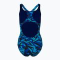 Speedo Hyperboom Allover Medalist дамски едноцветен бански костюм син 68-12199G719 2
