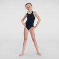 Детски цял бански костюм Speedo Endurance+ Medalist true navy 4