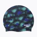 Speedo Детска шапка за плуване с надпис Speedo Slogan Print черна 68-08386 3