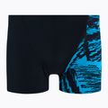 Мъжки боксерки за плуване Speedo Allover V-Cut Aquushort D812 black 68-09734D812