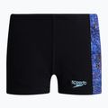Speedo Digital Allover Panel Aquashort детски бански костюми черен 68-09530