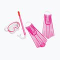 Детски комплект за гмуркане Speedo Aqua Quest pink frost