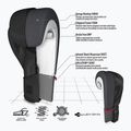 RDX T15 боксови ръкавици черни BGR-F15MB-10OZ 6