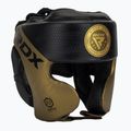 Боксова каска RDX L1 Mark Pro Cheek Training Head Guard golden