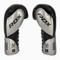 Боксови ръкавици RDX K1 Mark Pro Fight Boxing silver 4