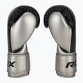 Боксови ръкавици RDX L2 Mark Pro Sparring Hook & Loop silver 4