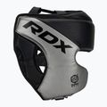 Боксова каска RDX L1 Mark Pro Cheek Training Head Guard silver 2