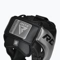 Боксова каска RDX L1 Mark Pro Cheek Training Head Guard silver 3