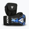 Боксови ръкавици RDX Boxing New Aura F17 black/blue 2