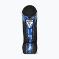 Протектори за пищял и стъпала RDX Instep New Aura F17 Shin black/blue 4