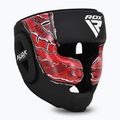 Боксова каска RDX New Aura F17 Head black/red