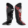 Протектори за пищял и стъпала RDX Instep New Aura F17 Shin black/red 2