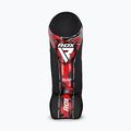 Протектори за пищял и стъпала RDX Instep New Aura F17 Shin black/red 4