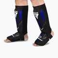 Протектори за пищяли и стъпала RDX IMMAF Approved Neoprene Shin Instep SGN-IMF-1U blue 7