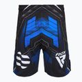Мъжки шорти за тренировка RDX IMMAF Approved MMA Fight & Training blue 2