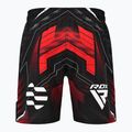 Мъжки шорти за тренировка RDX IMMAF Approved MMA Fight & Training red 2