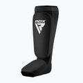 Протектори за подбедрица RDX Hosiery Shin Instep Foam tibia protectors black/white 3