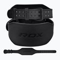 Колан за вдигане на тежести RDX Belt 6" Leather black