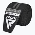 RDX KR11 Gym Knee Wrap черни/сиви протектори за коляно 4