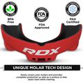 Протектор за челюст RDX Mouth Guard black/red 5