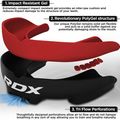 RDX предпазител за уста червен/черен 3