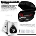 RDX предпазител за уста червен/черен 5