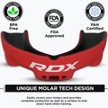 Детски протектор за челюст RDX Mouth Junior red/black 3