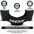 Детски протектор за челюст RDX Mouth Junior black 3