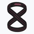 RDX Вдигане на тежести 8 Фигура каишка розова