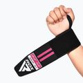 Ортеза за китка RDX WR11 Gym Wrist Wrap черна/розова 4