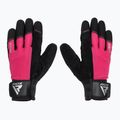 Тренировъчни ръкавици RDX W1F Full Finger pink 2