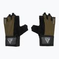 Ръкавици за тренировка RDX W1H Gym Workout army green 2
