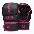 Граплинг ръкавици RDX F6 Shooter Grappling pink