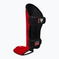 RDX T1 Shin Instep Guards протектори за пищяли и стъпала червено/бяло 4