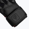 Тренировъчни ръкавици RDX L4 Finger Weightlifting Leather red/black 5