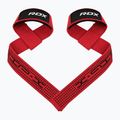 Каишки за вдигане на тежести RDX S4 Weightlifting Wrist Straps red 2