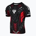 Мъжка тениска за тренировка RDX IMMAF Approved Half Sleeves Compression red