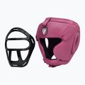 Боксов шлем RDX Guard Grill T1 pink 4
